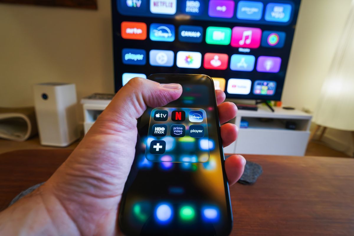 streaming remote control tv