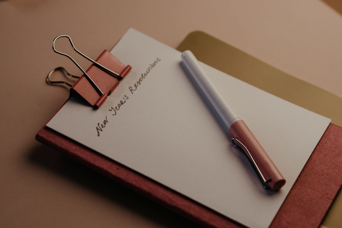 new year goals planning
