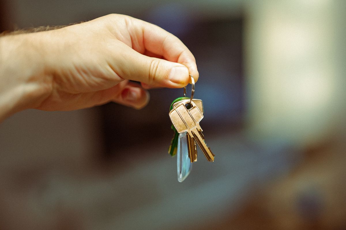 house keys mortgage payoff